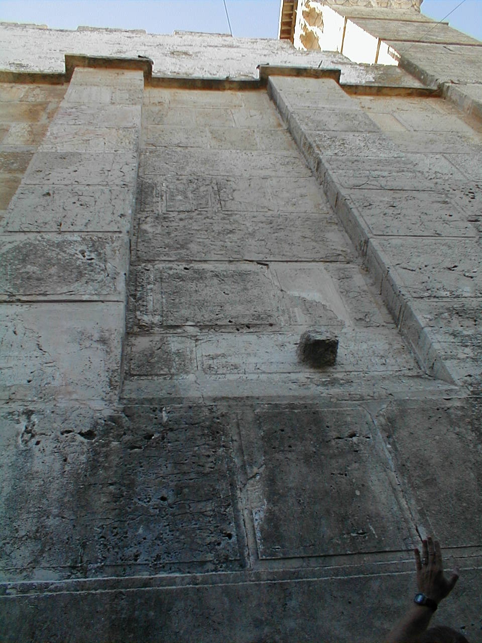 Hebron - Herodian Stonework.JPG