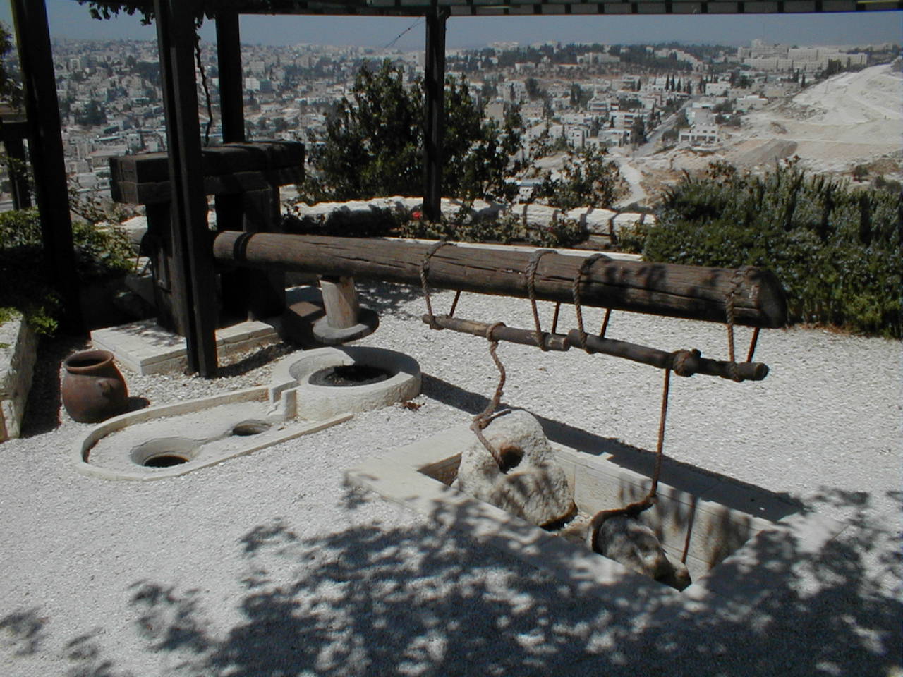 JC Lever and Weight Oil Press.JPG