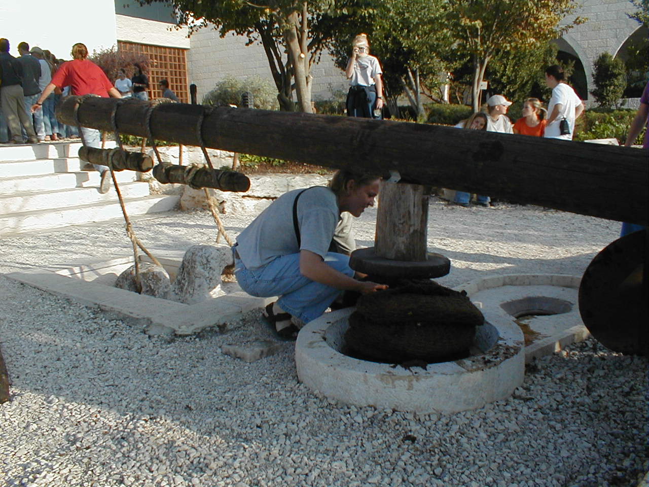 Olive Press beam load.JPG