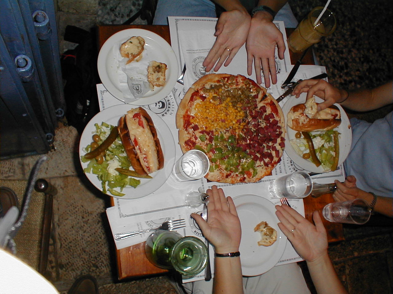 Dinner by Jaffa Gate.JPG