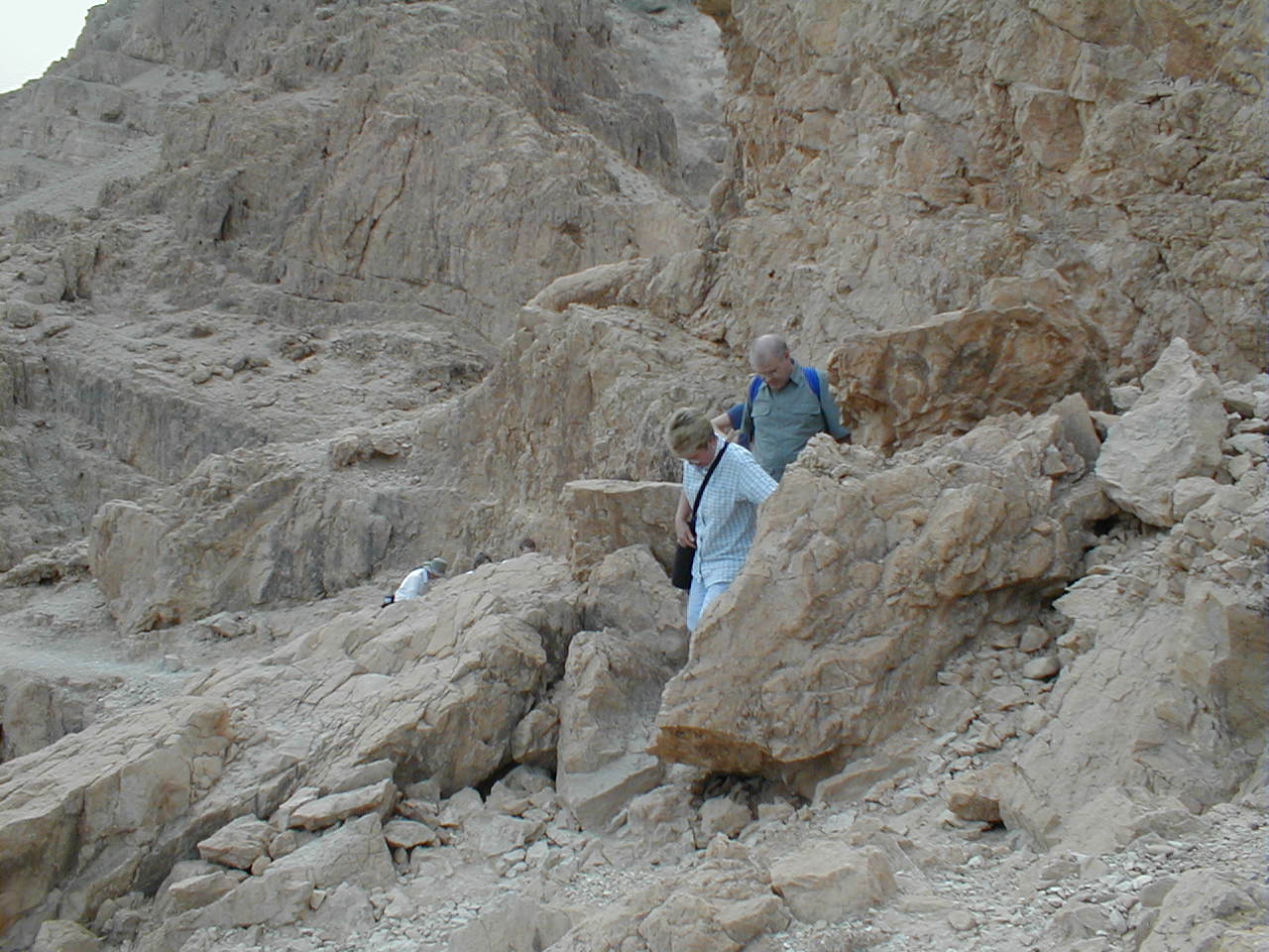 D and E at Qumran.JPG