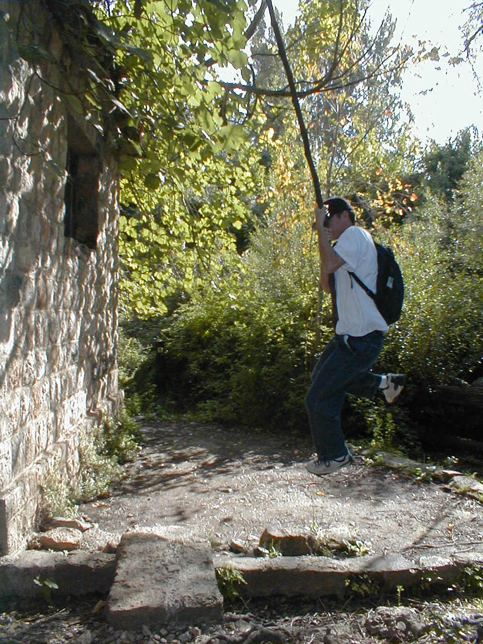 Darren as Tarzan.JPG