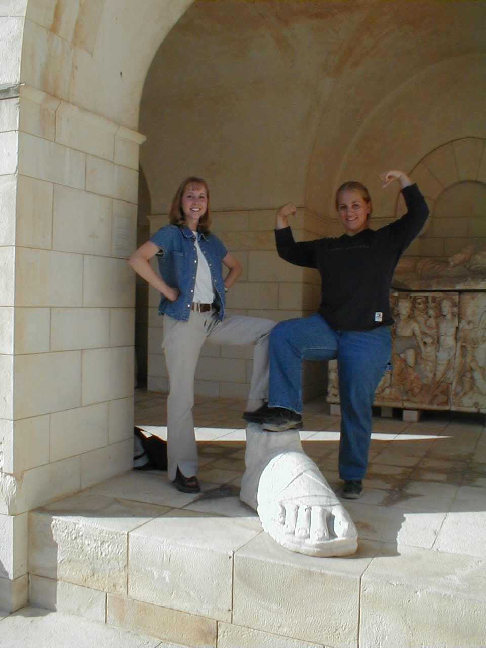 Foot - Lori and Kali.JPG