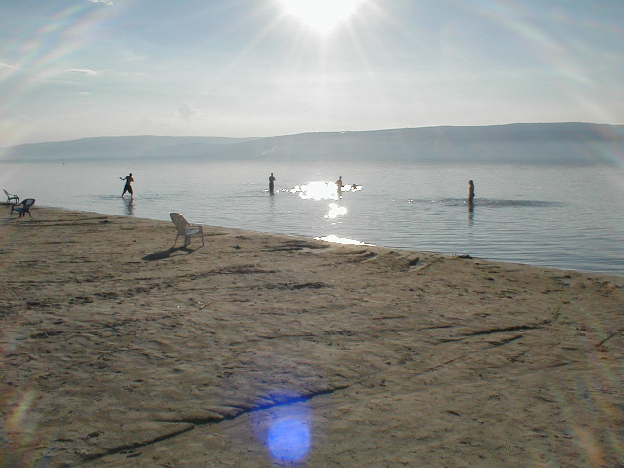 Galilee Sunset swim.JPG