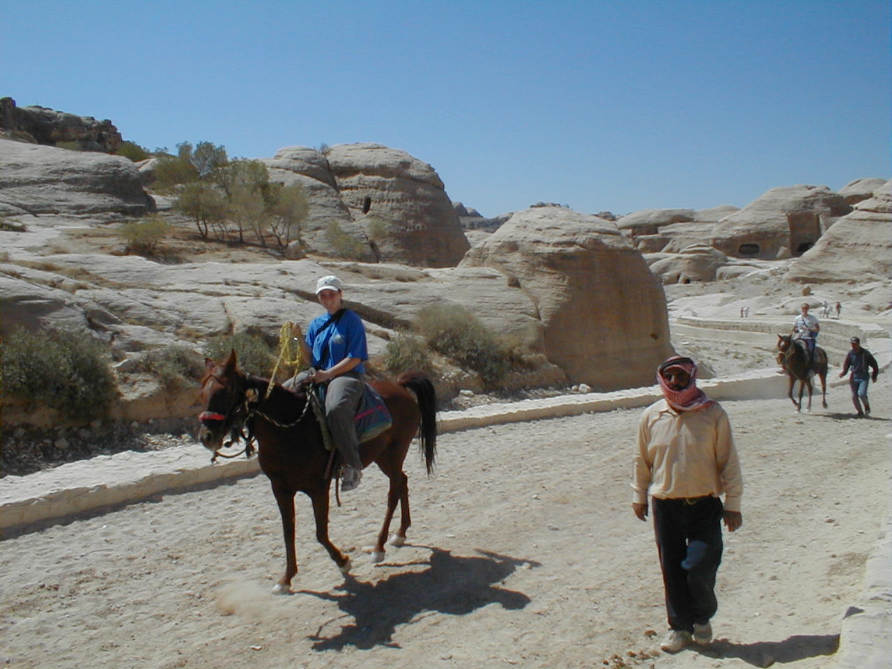 Lori on horse.JPG