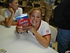 Amy M has cake.JPG