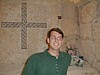 Brad with pope at Nebo.JPG