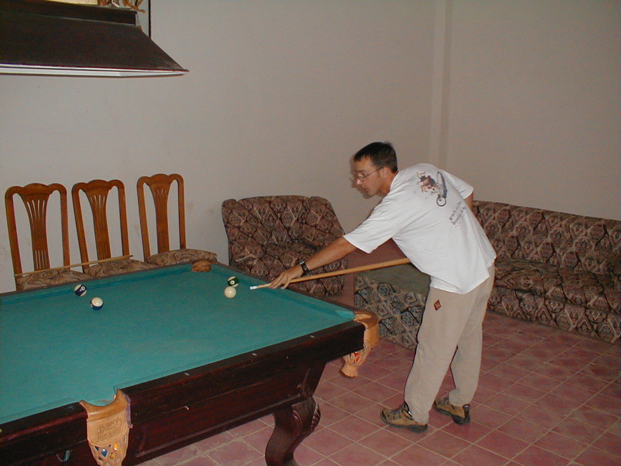 Newbia Hotel Pool Table Nate.JPG