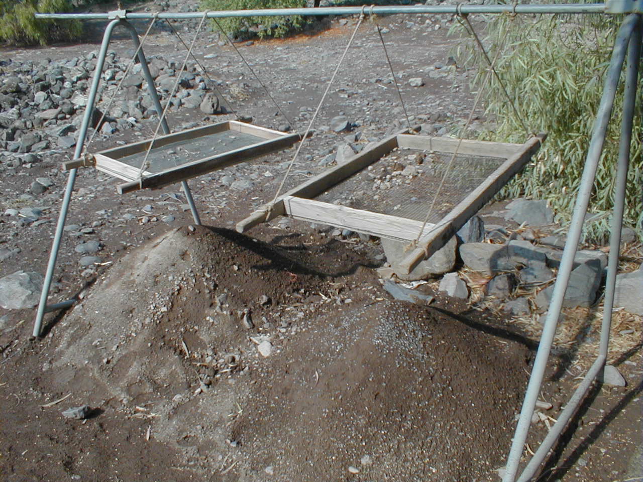 Bethsaida excavation screen.JPG