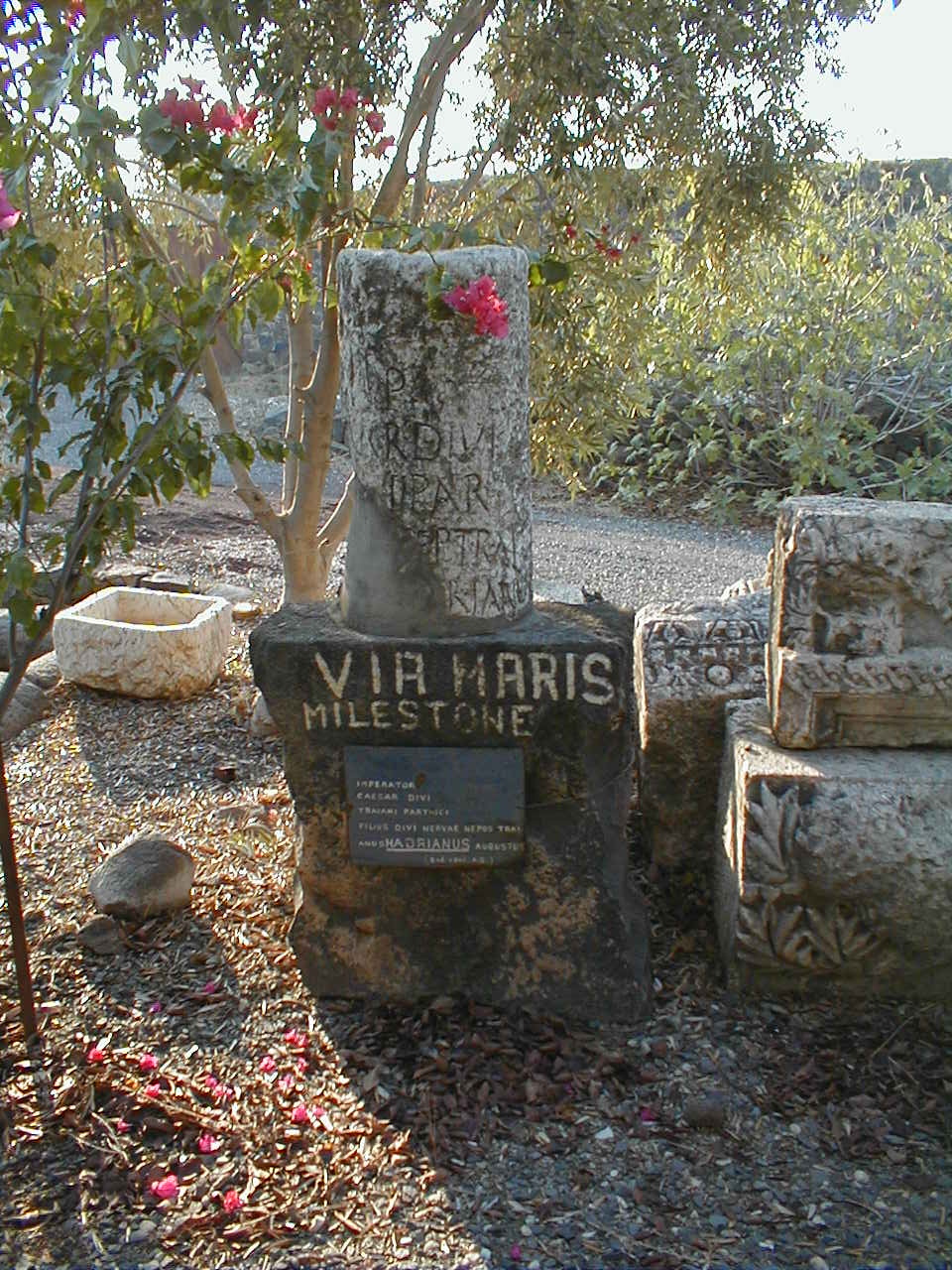 Capernaum milestone.JPG