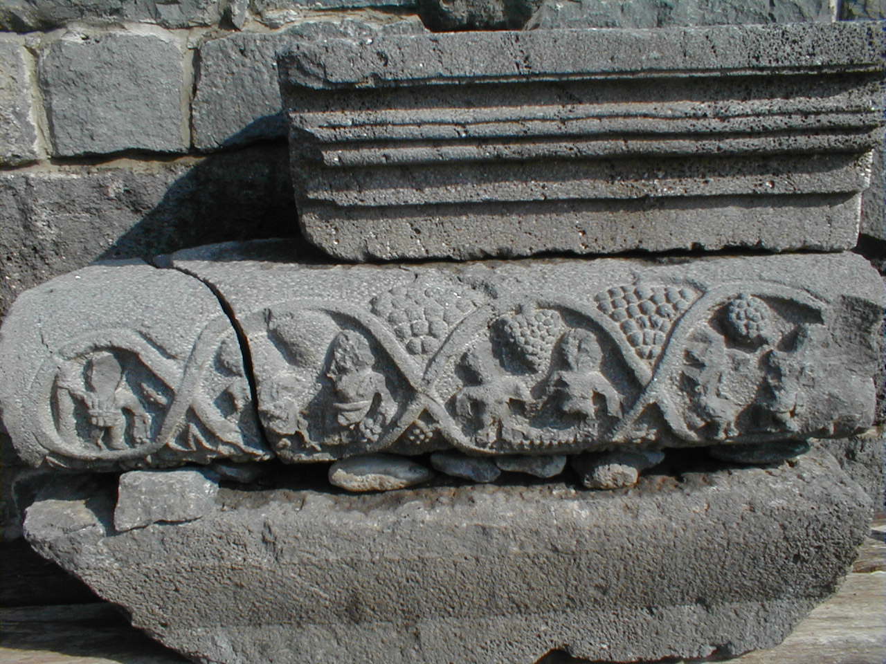 Chorazin People on carving.JPG