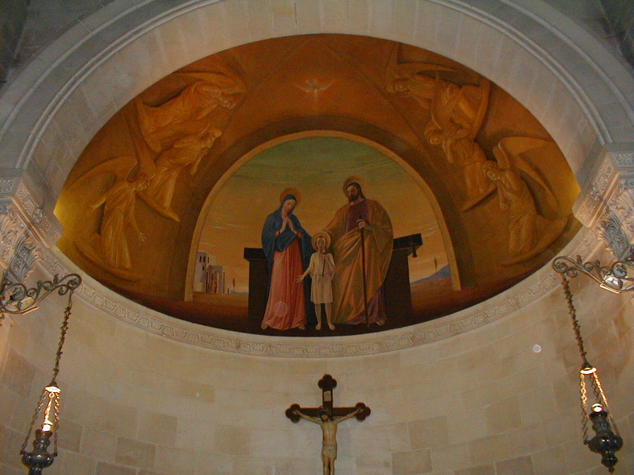 Church to Joseph - Holy Family.JPG