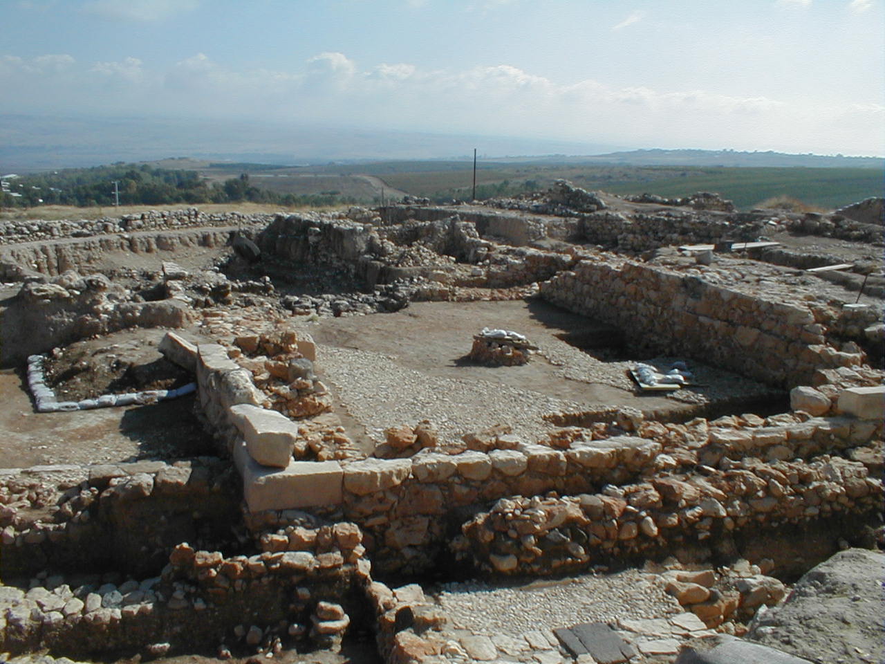 Hazor Canaanite excavation.JPG