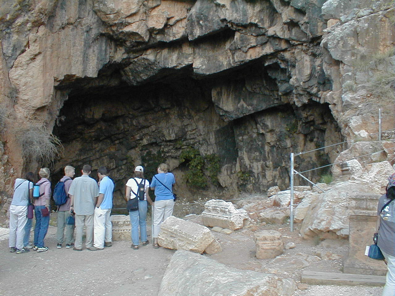 Phillipt Temple of Pan Grotto.JPG