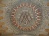 C o Annunciation outdoor ceiling mosaic.JPG