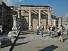 Capernaum Synagogue interior.JPG