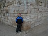 Sephorus - Sarcophagus as building stones.JPG