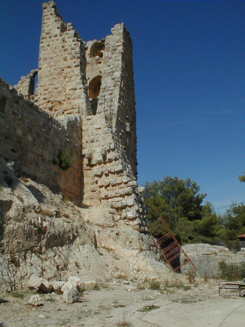 Ajloun Castle - tower.JPG