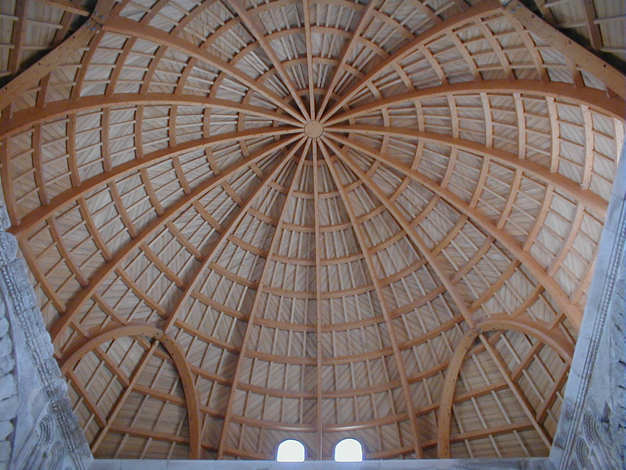 Amman - Palace dome interior.JPG