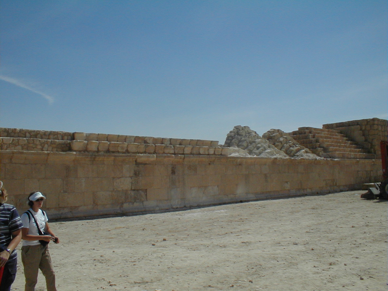 Jerash - Hippodrome seating.JPG