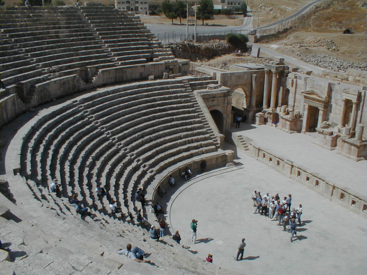Jerash - Theater seats.JPG