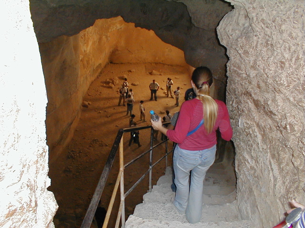 Masada - Cistern Mouth.JPG