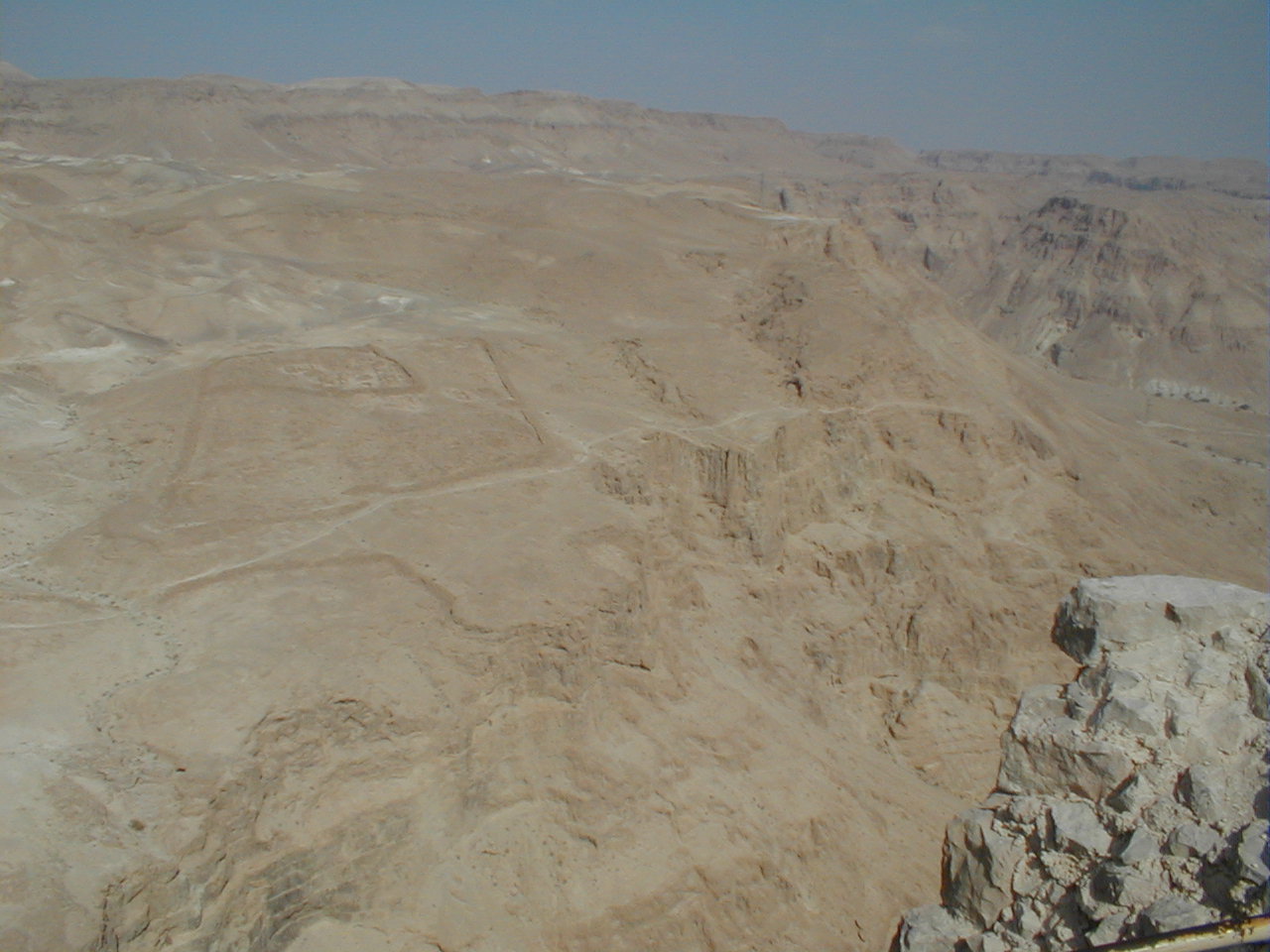 Masada - Main Roman Camp.JPG