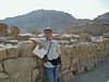 Qumran - Brad by the wall.JPG